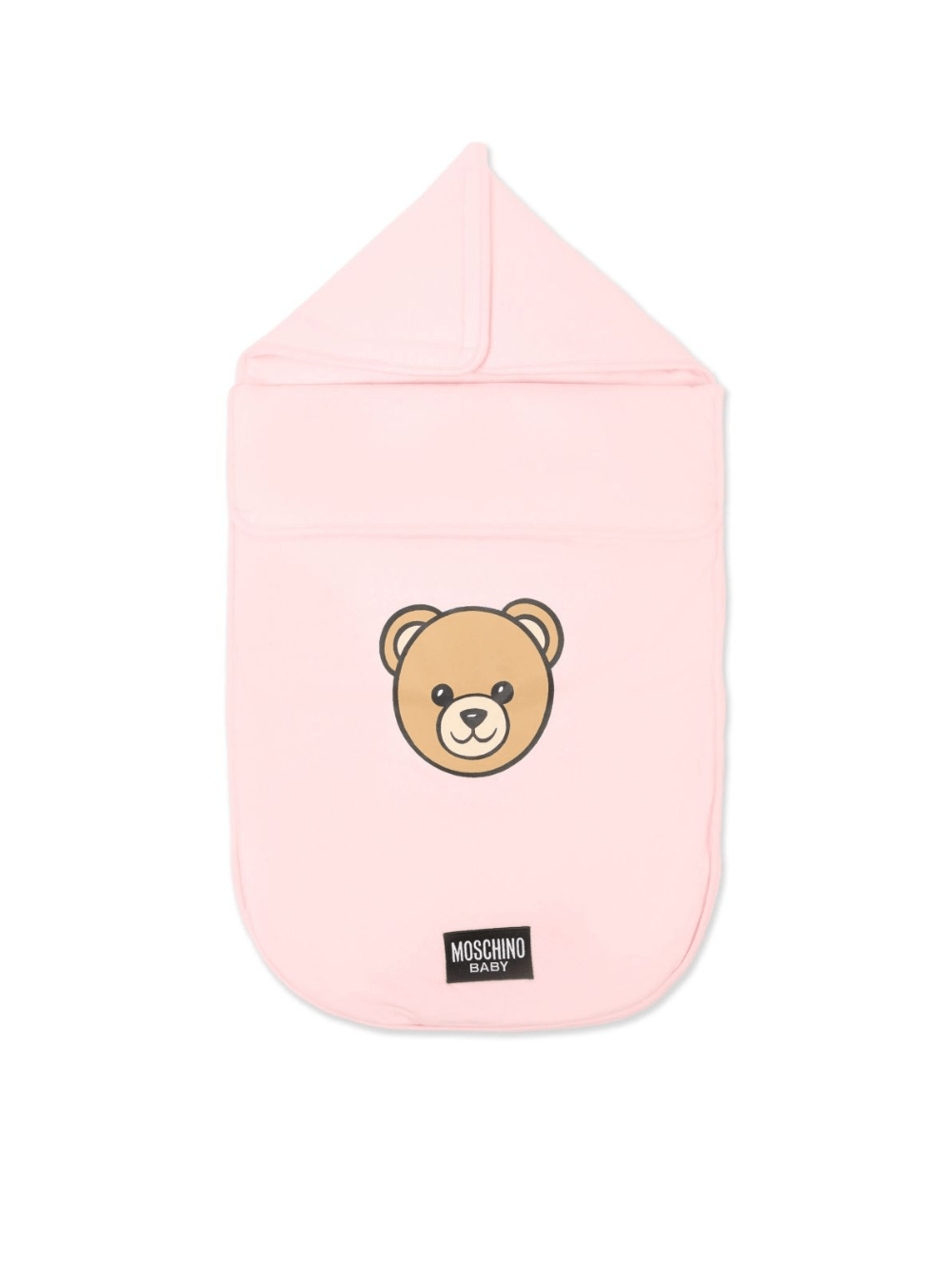 Sacco nanna per neonata Moschino Kids rosa con stampa Teddy - Rubino Kids