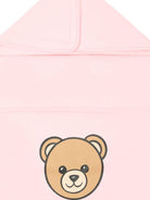 Sacco nanna per neonata Moschino Kids rosa con stampa Teddy - Rubino Kids