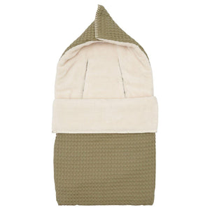 Sacco nanna per neonati Koeka teddy Oslo naturale verde