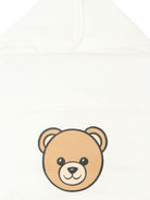 Sacco nanna per neonati Moschino Kids bianco con stampa Teddy - Rubino Kids