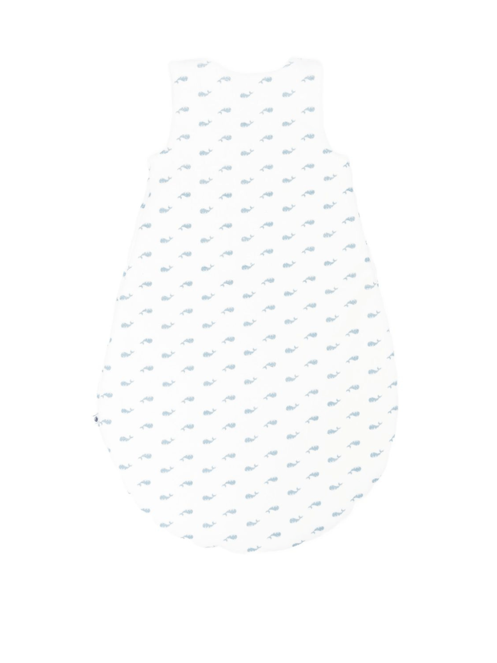 Sacco nanna per neonati Petit Bateau bianco con stampa balene - Rubino Kids