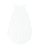 Sacco nanna per neonati Petit Bateau bianco con stampa balene - Rubino Kids