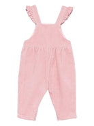 Salopette per neonata Tartine Et Chocolat rosa con spalline con ruches - Rubino Kids