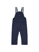 Salopette per neonato Boss Kids blu con spalline a righe - Rubino Kids