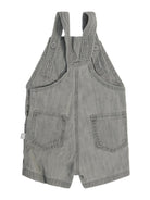 Salopette per neonato Stella McCartney Kids grigia con stampa grafica musicale - Rubino Kids