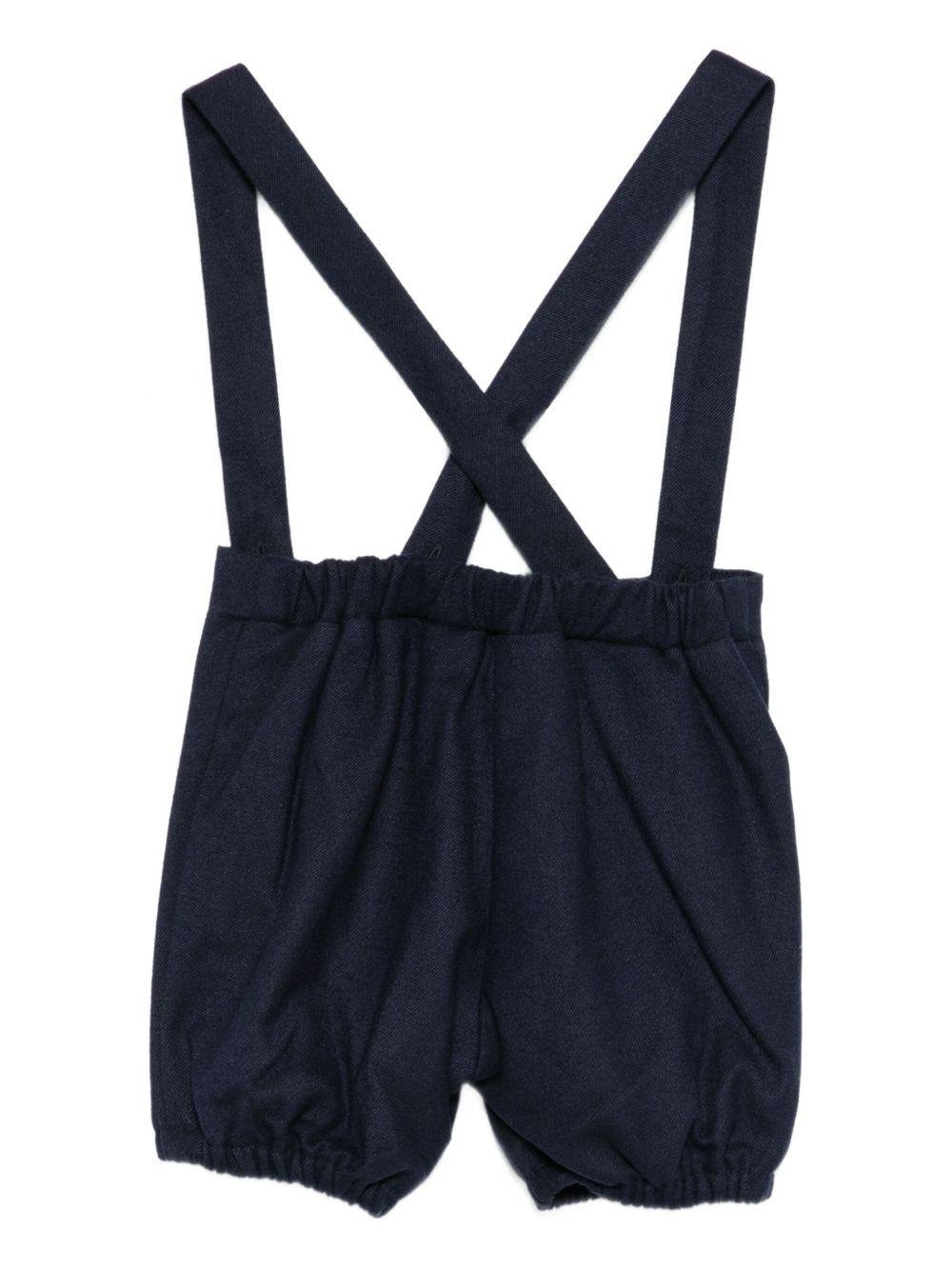 Salopette per neonato Tartine Et Chocolat blu con vita elasticizzata - Rubino Kids