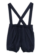 Salopette per neonato Tartine Et Chocolat blu con vita elasticizzata - Rubino Kids