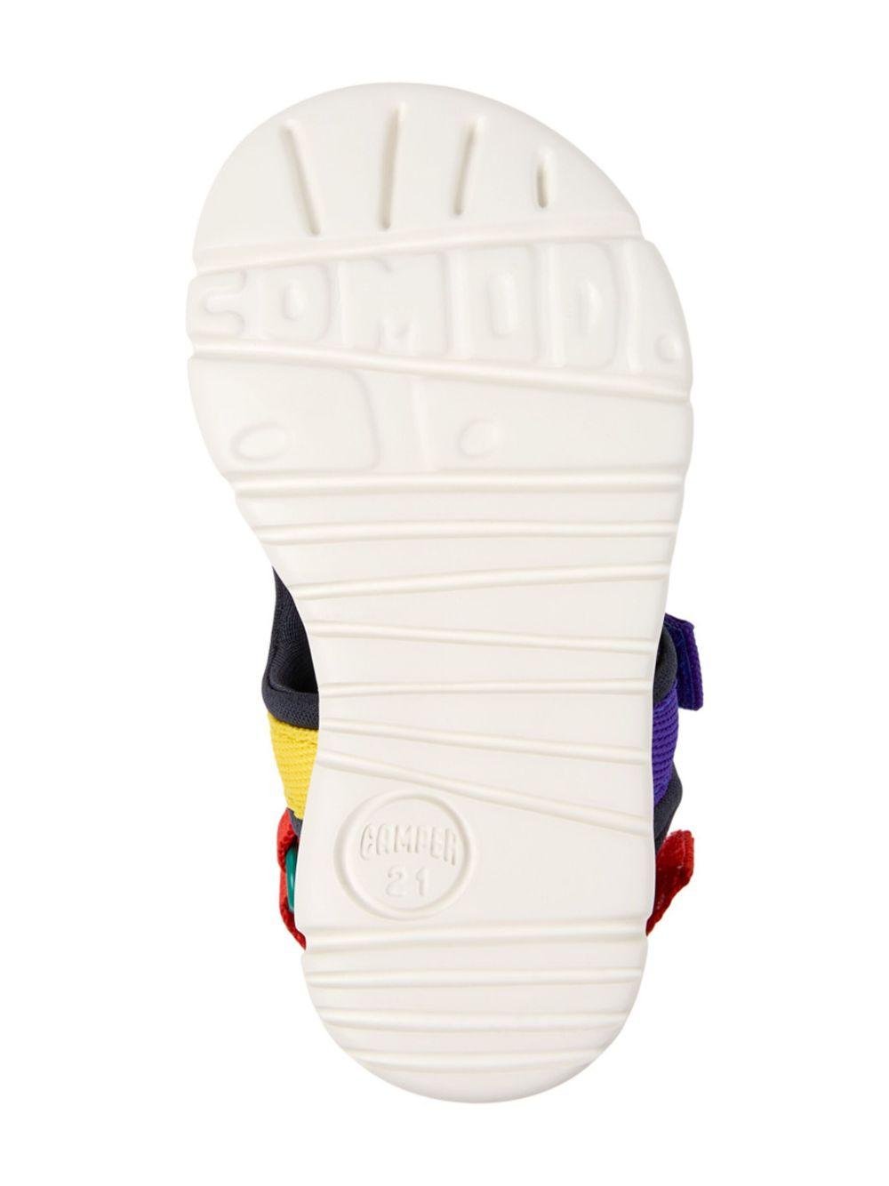 Sandali Bobo Choses Camper Kids Oruga Twins blu con design color - block - Rubino Kids