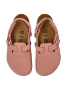 Sandali per bambina Birkenstock Kids rosa con cinturino posteriore - Rubino Kids