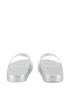 Sandali per bambina DKNY Kids argentate con punta aperta - Rubino Kids