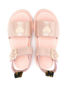 Sandali per bambina Dr. Martens Kids Marlow rosa con dettagli glitter - Rubino Kids