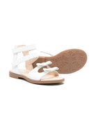 Sandali per bambina Florens bianco con fiocco - Rubino Kids