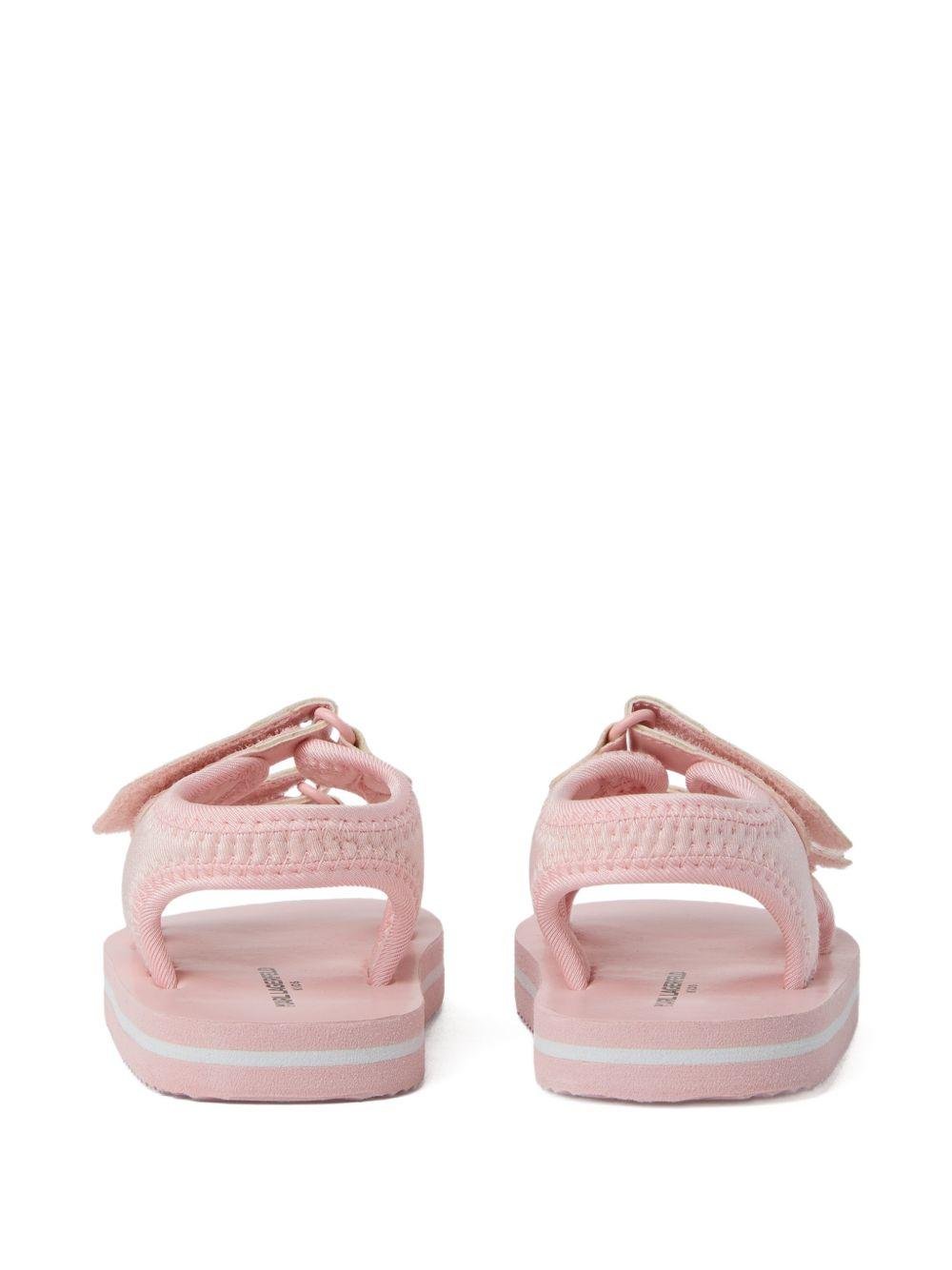 Sandali per bambina Karl Lagerfeld Kids rosa con applicazione - ikon - Rubino Kids