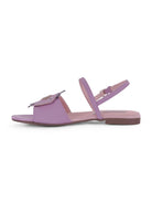 Sandali per bambina Stella McCartney Kids viola con applicazione pesci - Rubino Kids