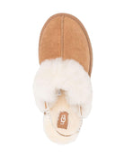 Sandali per bambina UGG Kids foderati di shearling - Rubino Kids