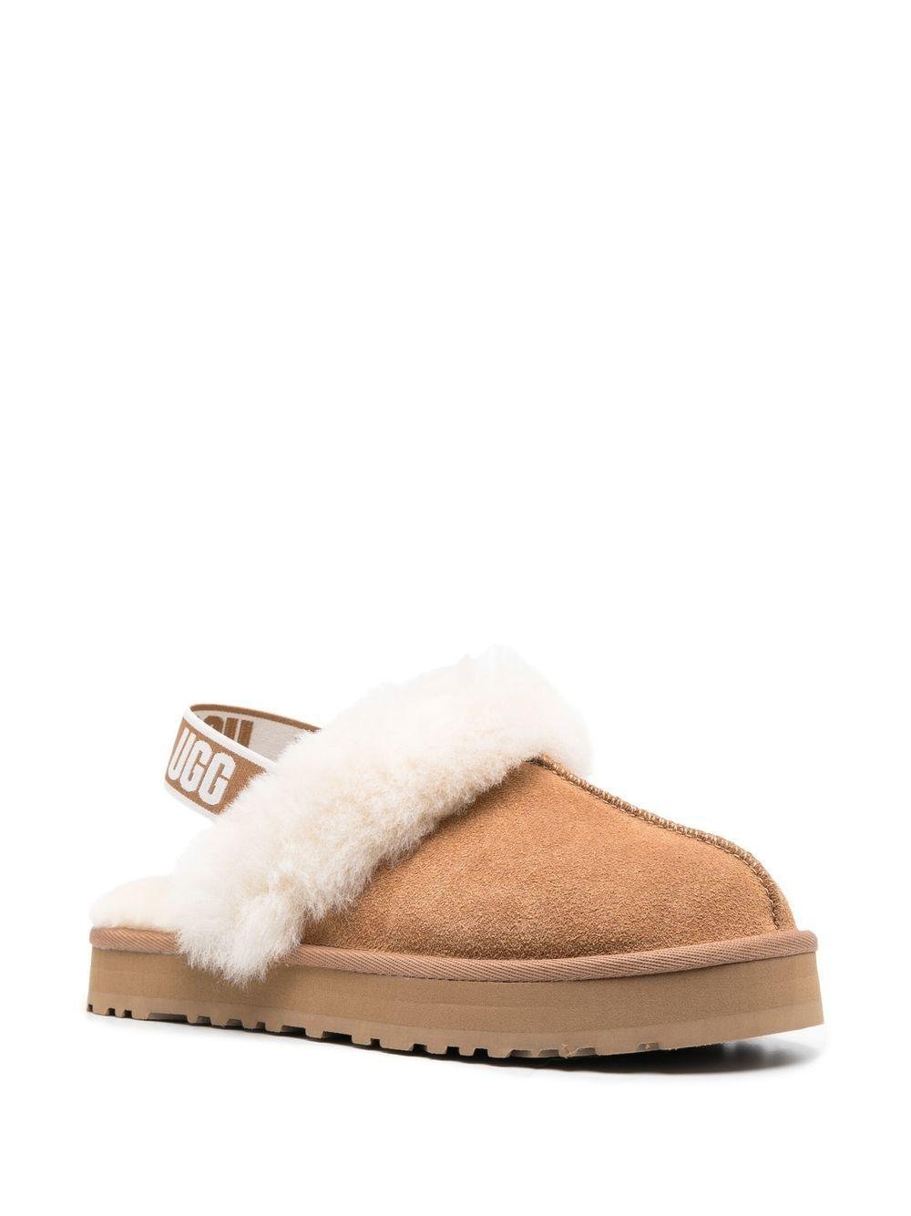 Sandali per bambina UGG Kids foderati di shearling - Rubino Kids