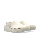 Sandali per bambini Birkenstock Kids Birki Flow beige con cinturino alla caviglia - Rubino Kids