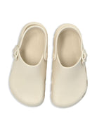 Sandali per bambini Birkenstock Kids Birki Flow beige con cinturino alla caviglia - Rubino Kids