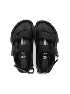 Sandali per bambino Birkenstock Kids Mogami nero con fibbia - Rubino Kids