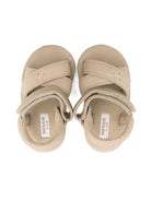 Sandali per neonato Donsje Tobi beige con chiusura a strappo - Rubino Kids