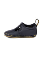 Scarpe Polley primi passi per neonato Dr. Martens Kids nere con cinturino a T - Rubino Kids