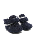 Scarpe primi passi per neonata Douuod Kids blu con tessuto testurizzato - Rubino Kids