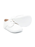 Scarpe primi passi per neonata Eli1957 bianco con soletta in pelle con logo - Rubino Kids