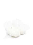 Scarpe primi passi per neonata Monnalisa bianco con fiocco - Rubino Kids