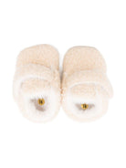 Scarpe primi passi per neonati Douuod Kids beige con cinturino a strappo - Rubino Kids