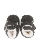 Scarpe primi passi per neonati Douuod Kids grigie con cinturini incrociati - Rubino Kids