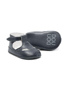 Scarpe primi passi per neonato Douuod Kids blu in pelle - Rubino Kids