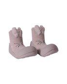 Scarpine primi passi per neonati Attipas beige con applicazione orecchie coniglio - Rubino Kids