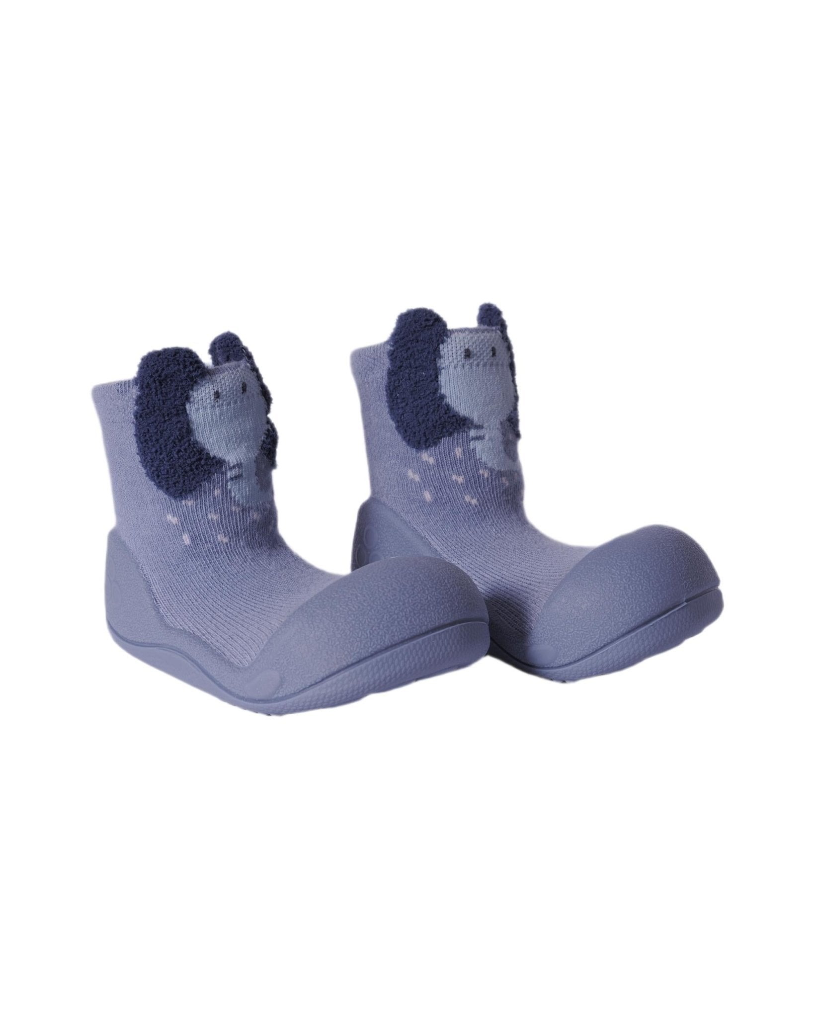 Scarpine primi passi per neonati Attipas blu con ricamo Elefante - Rubino Kids
