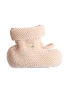 Scarpine primi passi per neonati Paz Rodriguez beige con chiusura con lacci - Rubino Kids