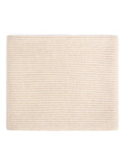 Sciarpa per bambina Bonpoint beige a coste - Rubino Kids