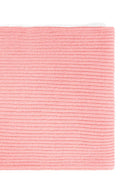 Sciarpa per bambina Bonpoint rosa a coste - Rubino Kids