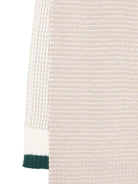 Sciarpa per bambino Emporio Armani Kids beige con pannelli a coste - Rubino Kids