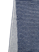 Sciarpa per bambino Emporio Armani Kids blu con strisce bianche - Rubino Kids