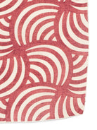 Sciarpa per bambino Paolo Pecora Kids rosso a fantasia - Rubino Kids