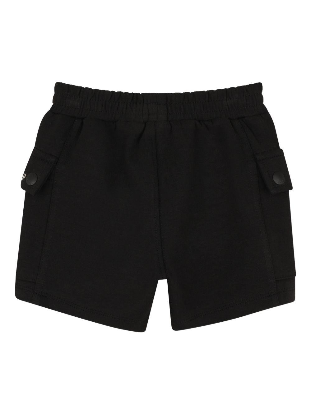 Set 2 pezzi per neonata Karl Lagerfeld Kids blu con stampa ikonik karl - Rubino Kids