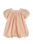 Set abito e cappellino per neonata Chloé Kids rosa con ricamo floreale - Rubino Kids