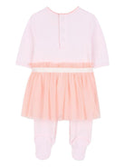 Set abito e fascia per capelli per neonata Billieblush rosa con motivo gatto - Rubino Kids