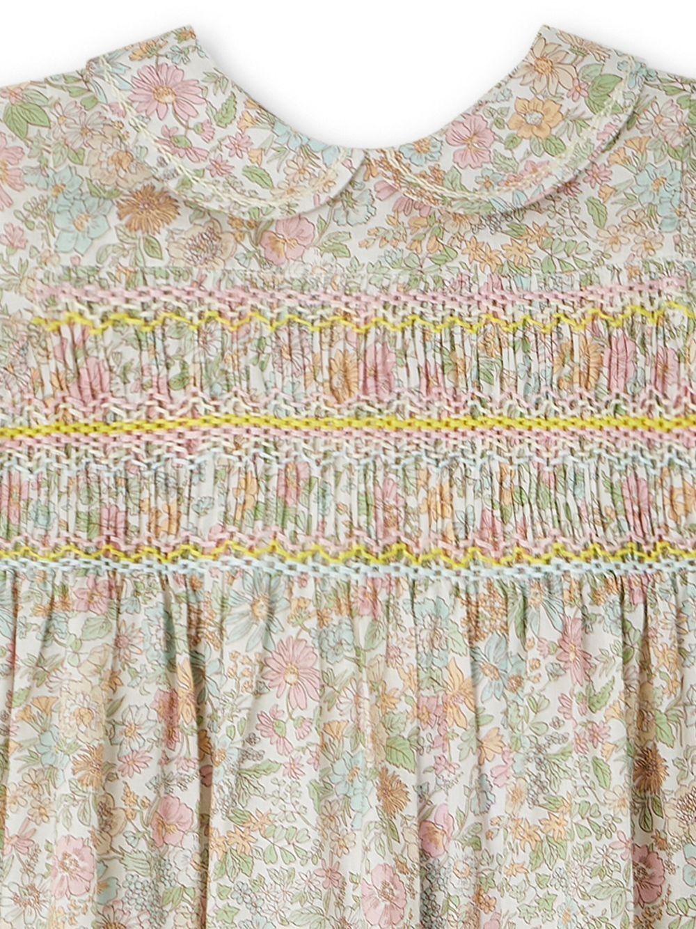 Set abito Eleanore per neonata Bonpoint verde con set di due - Rubino Kids