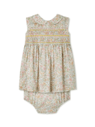 Set abito Eleanore per neonata Bonpoint verde con set di due - Rubino Kids