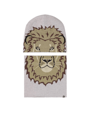 Set berretti per bambino Molo grigi con stampa grafica