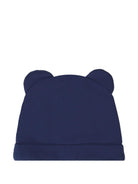 Set berretto e bavaglino per neonato Moschino Kids blu con motivo Teddy Bear - Rubino Kids