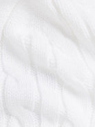 Set berretto e stivali per neonati Polo Ralph Lauren Kids bianco con design intrecciato - Rubino Kids