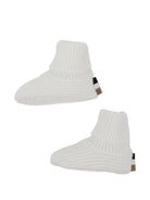 Set berretto e stivali per neonato Boss Kids bianco con dettaglio pompon - Rubino Kids