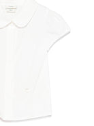 Set camicia e gonna plissettata per neonata Fendi Kids bianco e rosa - Rubino Kids