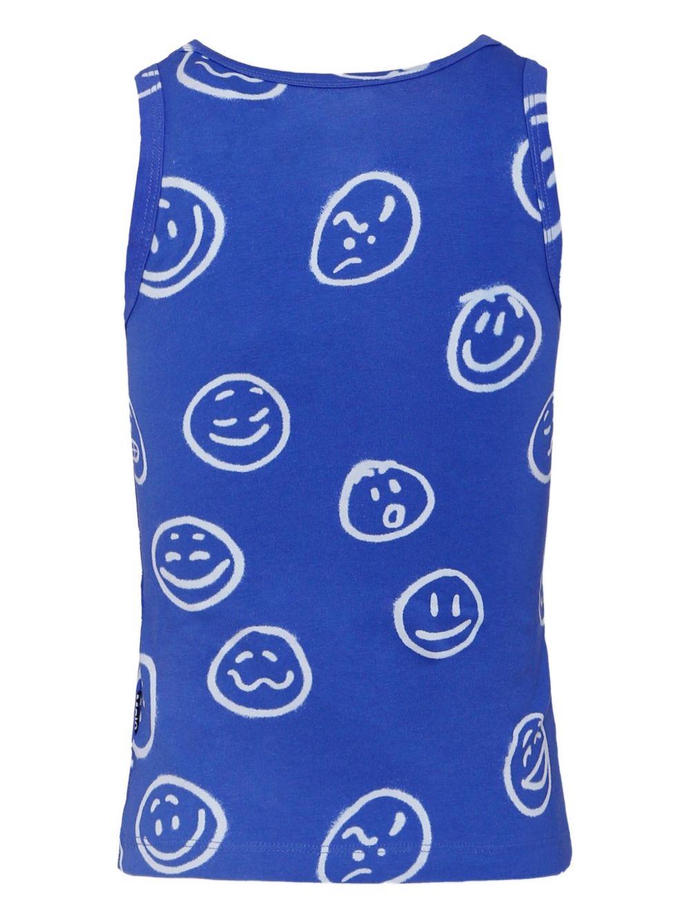 Set canotte per bambino Molo blu Jayden con motivo smiley - Rubino Kids